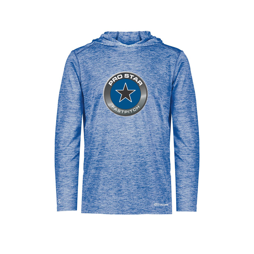 [FOLHCGRY-YS-LOGO1] Youth Charge Hoodie (Youth S, Royal, Logo 1)
