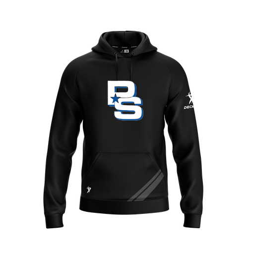[CUS-DFW-SUHOOD-FLC-LSL-BLK-YXS-LOGO2] Summit Hoodie (Youth XS, Black, Logo 2)