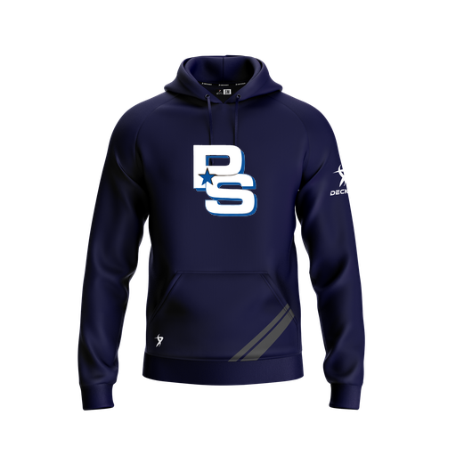 [FOLHSMNV-YXS-LOGO2] Decker Summit Hoodie (Youth XS, Navy, Logo 2)