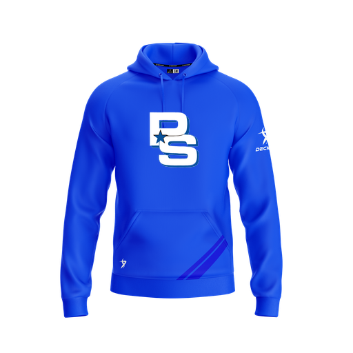 [FOLHSMRY-YXS-LOGO2] Decker Summit Hoodie (Youth XS, Royal, Logo 2)