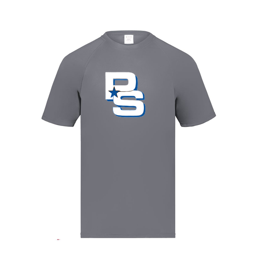[2790.059.S-LOGO2] Men's Smooth Sport T-Shirt (Adult S, Gray, Logo 2)