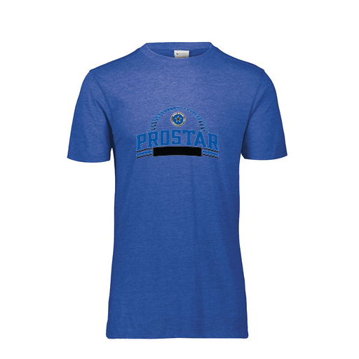 [FTSCUBNV-AS-LOGO3] Decker Men's Tri-Blend T-Shirt - Short Sleeve (Adult S, Navy, Logo 3)