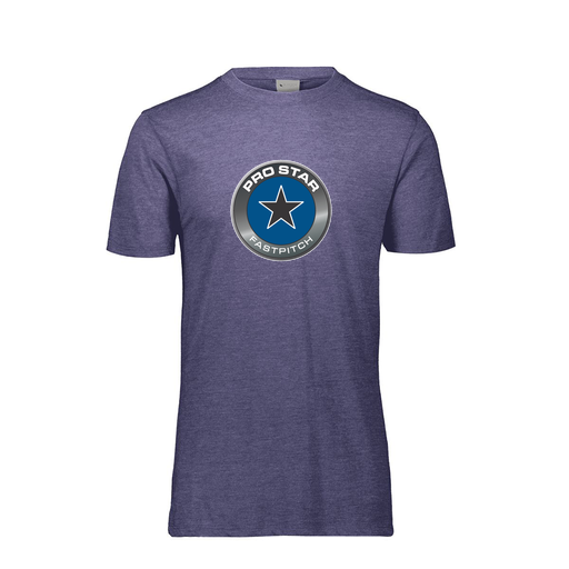 [FTSCUBRY-AS-LOGO1] Decker Men's Tri-Blend T-Shirt - Short Sleeve (Adult S, Royal, Logo 1)