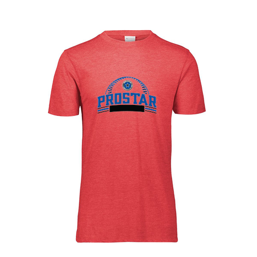 [FTSCUBRD-AS-LOGO3] Decker Men's Tri-Blend T-Shirt - Short Sleeve (Adult S, Red, Logo 3)