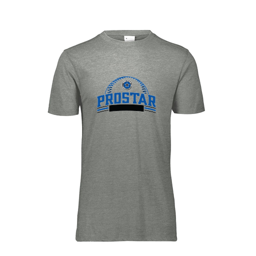 [FTSCUBGY-YS-LOGO3] Decker Youth Tri-Blend T-Shirt - Short Sleeve (Youth S, Gray, Logo 3)