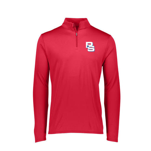 [2787.040.XS-LOGO2] Ladies Dri Fit 1/4 Zip Shirt (Female Adult XS, Red, Logo 2)