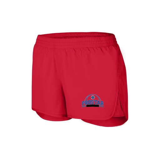 [2430.040.XS-LOGO3] Women's Performance Shorts (Female Adult XS, Red, Logo 3)