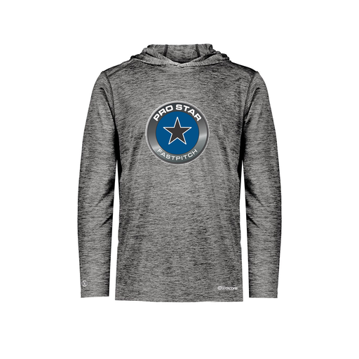 [FOLHCGBK-AS-LOGO1] Decker Men's Charge Hoodie (Adult S, Black, Logo 1)