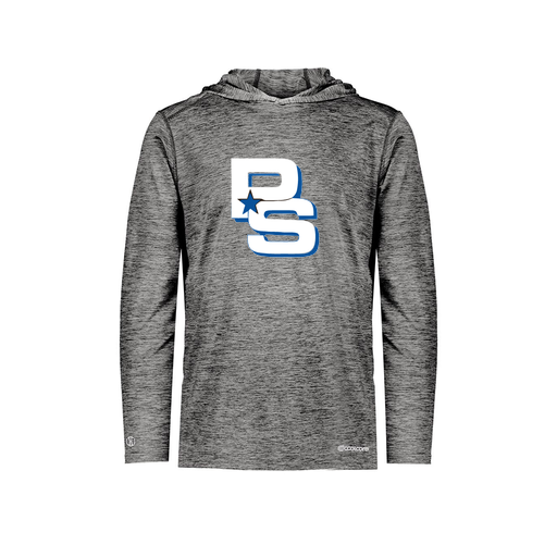 [FOLHCGBK-YS-LOGO2] Decker Youth Charge Hoodie (Youth S, Black, Logo 2)