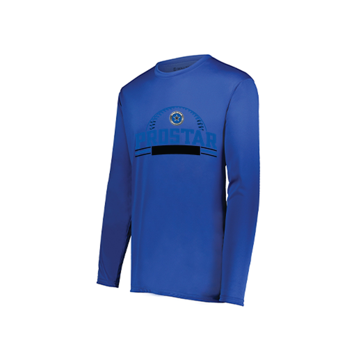 [222822.060.XS-LOGO3] Men's LS Smooth Sport Shirt (Adult XS, Royal, Logo 3)