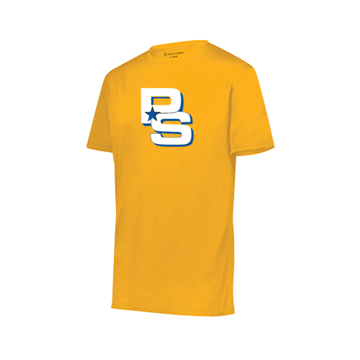 [222819.025.XXS-LOGO2] Youth Movement Dri Fit Shirt (Youth XXS, Athletic Gold, Logo 2)