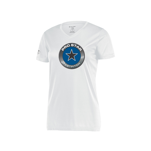 [222820.005.S-LOGO1] Ladies Movement Dri Fit Shirt (Female Adult S, White, Logo 1)